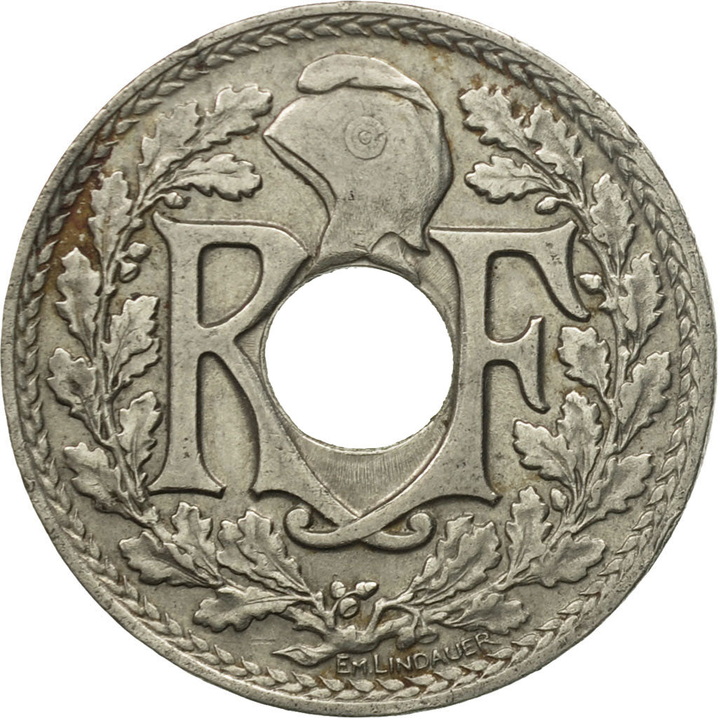 Coin, France, Lindauer, 25 Centimes, 1915, VF(20-25), Nickel, KM:867, Le