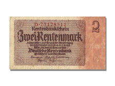 Banknote, Germany, 2 Rentenmark, 1937, 1937-01-30, KM:174b, VF(20-25)