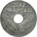 Coin, France, État français, 20 Centimes, 1943, Paris, VF(30-35), Zinc