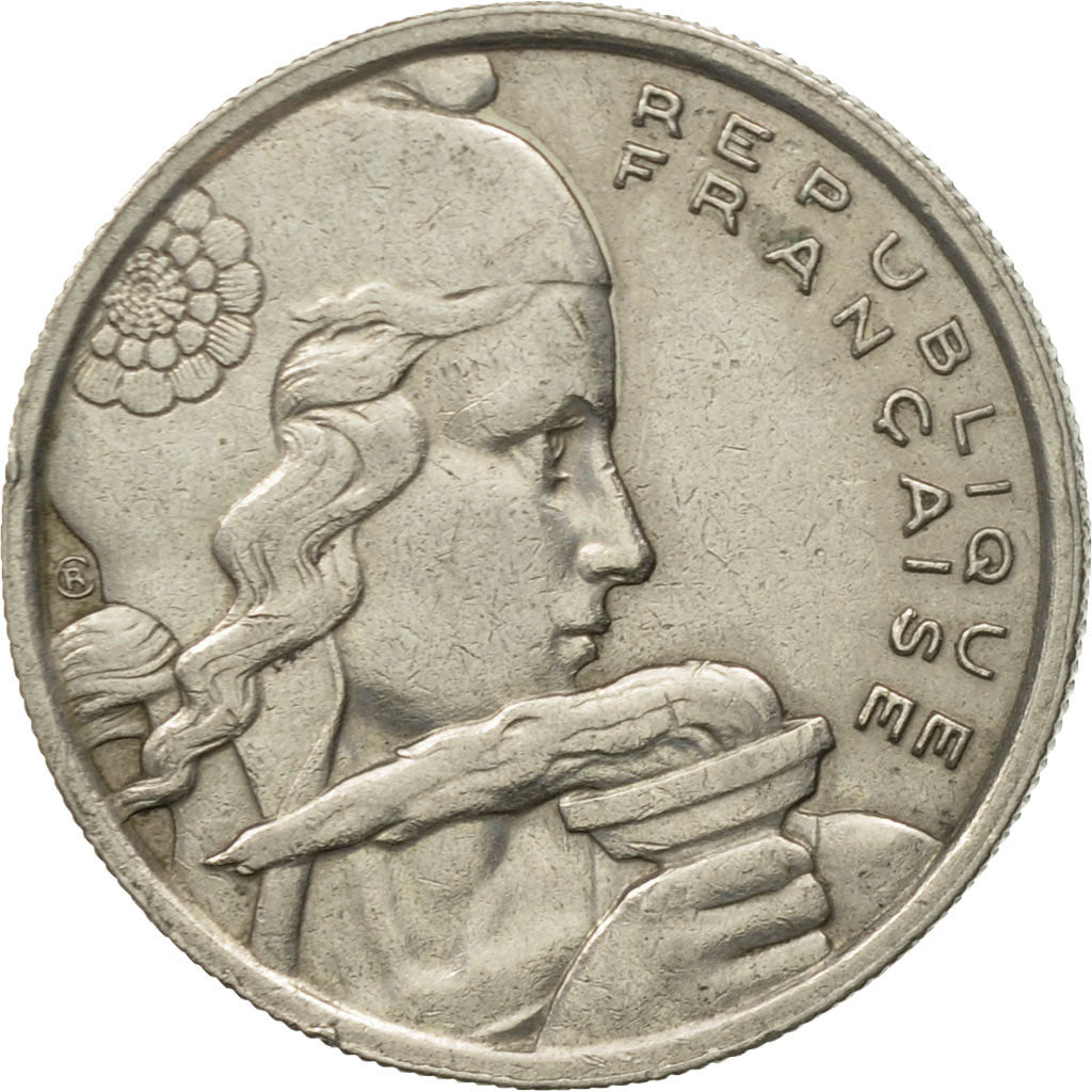 Coin, France, Cochet, 100 Francs, 1955, Paris, VF(30-35), Copper-nickel