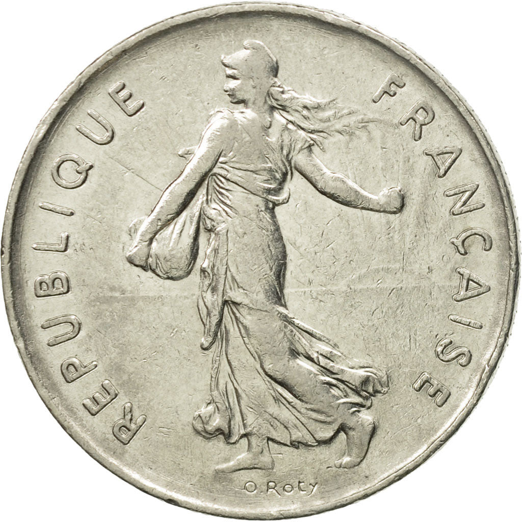 Monnaie, France, Semeuse, 5 Francs, 1975, Paris, TTB, Nickel Clad Copper-Nickel