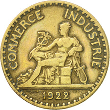 Monnaie, France, Chambre de commerce, 2 Francs, 1922, Paris, TTB