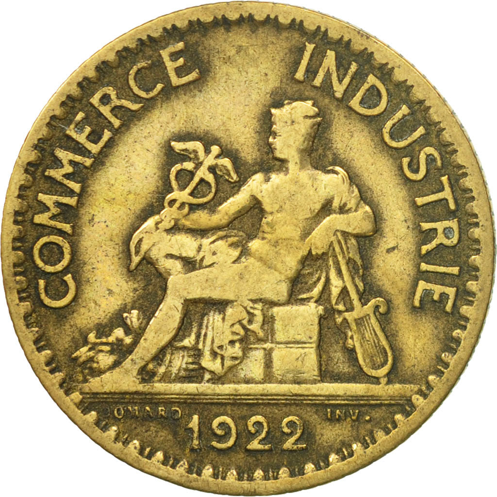 Münze, Frankreich, Chambre de commerce, Franc, 1922, Paris, SS
