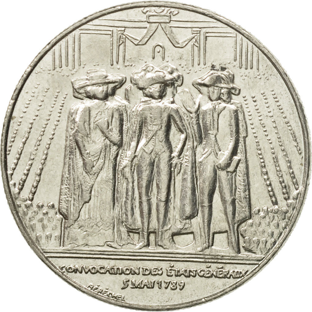 Münze, Frankreich, États généraux, Franc, 1993, Paris, SS, Nickel, KM:967