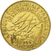 Moneda, Camerún, 10 Francs, 1958, Paris, BC+, Aluminio - bronce, KM:11