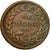 Moneta, Monaco, Honore V, Decime, 1838, Monaco, VF(20-25), Miedź, KM:97.1