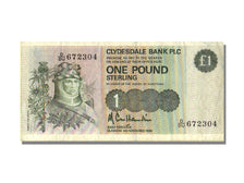 Scotland, 1 Pound, 1988, KM #211d, 1988-11-09, EF(40-45), D/DU