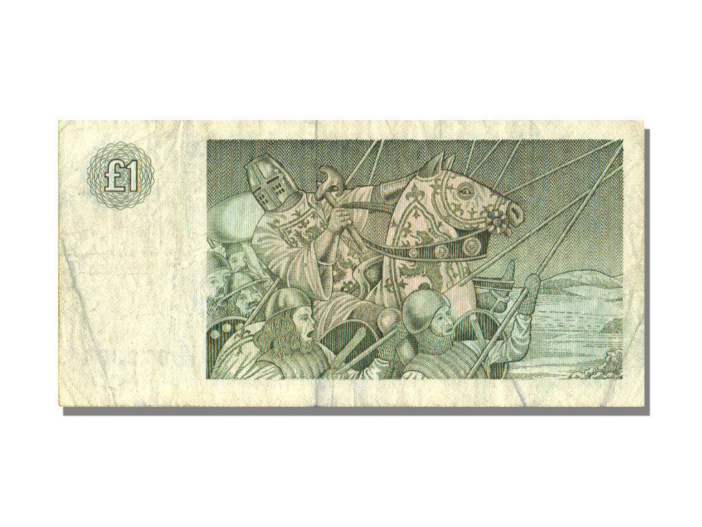 Scotland, 1 Pound, 1988, KM #211d, 1988-11-09, EF(40-45), D/DU