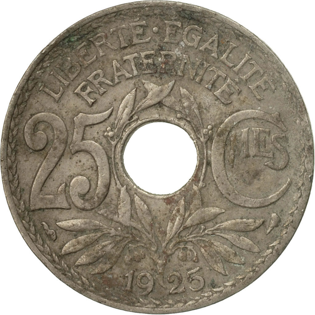 Monnaie, France, Lindauer, 25 Centimes, 1925, TB, Copper-nickel, KM:867a