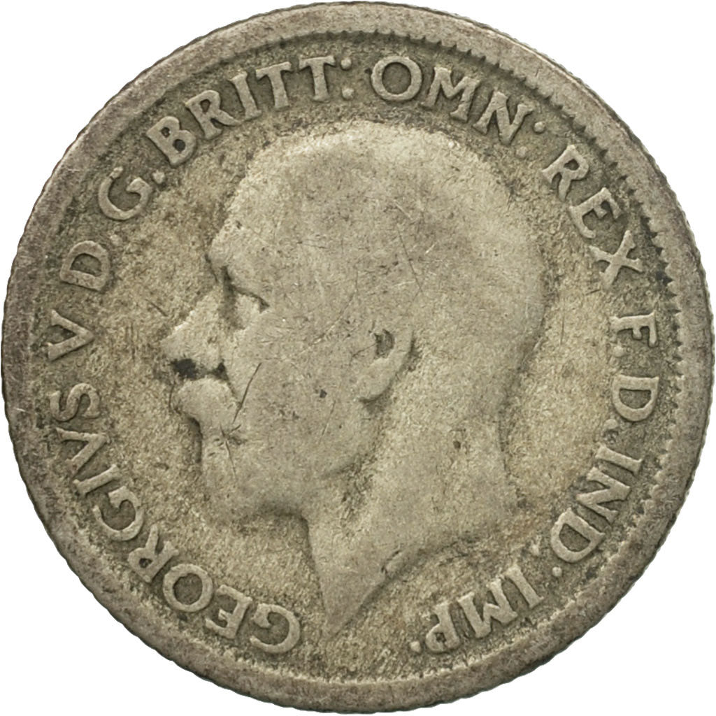 Coin, Great Britain, Edward VII, 6 Pence, 1909, VF(20-25), Silver, KM:799