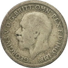 Coin, Great Britain, Edward VII, 6 Pence, 1909, VF(20-25), Silver, KM:799
