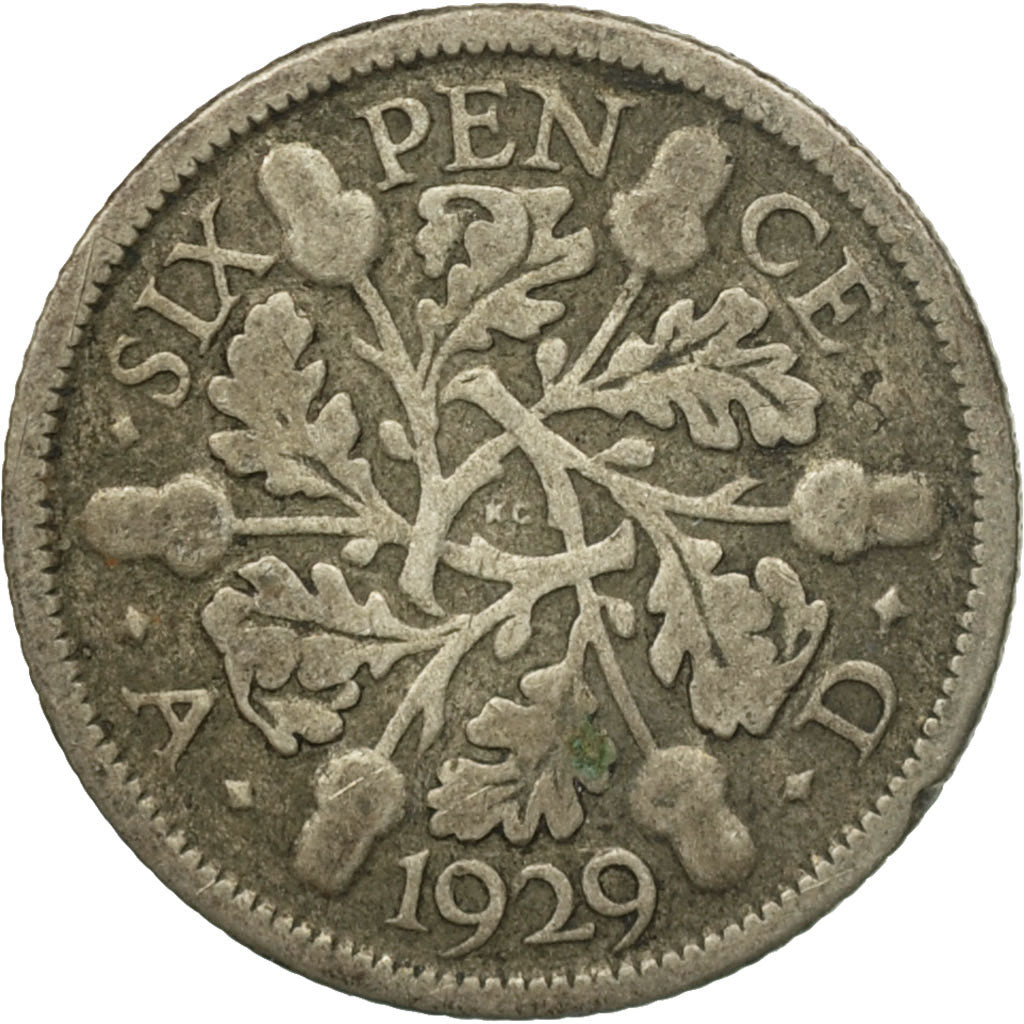 Coin, Great Britain, Edward VII, 6 Pence, 1909, VF(20-25), Silver, KM:799