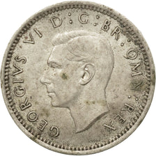 Coin, Great Britain, George VI, 3 Pence, 1939, VF(30-35), Silver, KM:848
