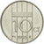 Coin, Netherlands, Beatrix, 10 Cents, 1985, EF(40-45), Nickel, KM:203