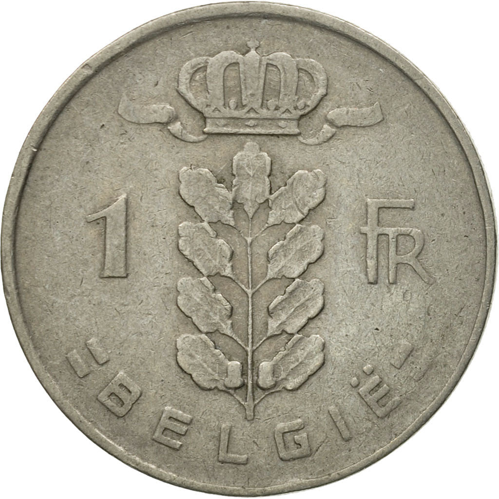 Moneta, Belgio, Franc, 1950, MB, Rame-nichel, KM:143.1