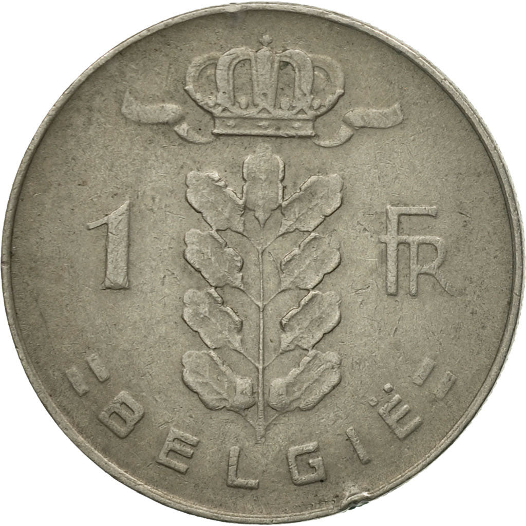 Moneta, Belgio, Franc, 1972, MB+, Rame-nichel, KM:143.1