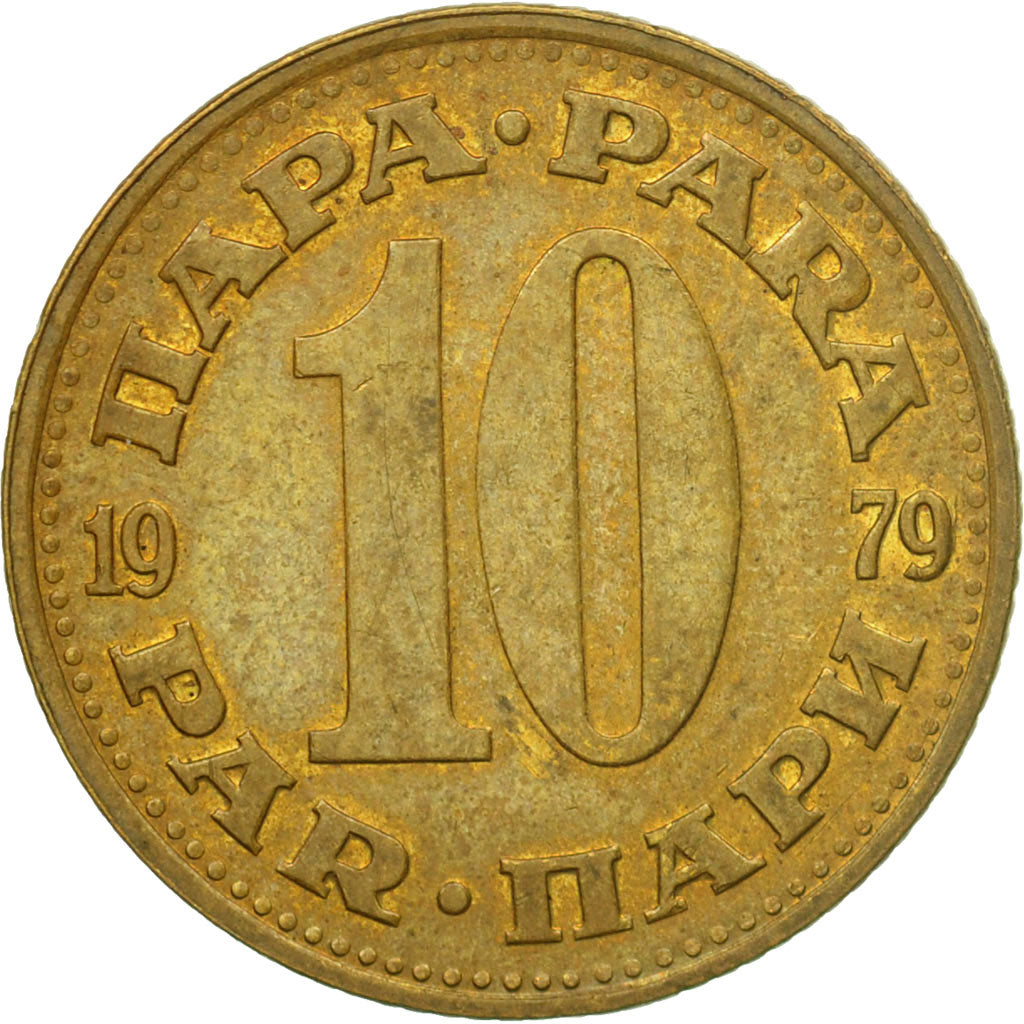 Moneta, Iugoslavia, 10 Para, 1979, MB, Ottone, KM:44