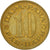 Moneta, Jugosławia, 10 Para, 1979, VF(20-25), Mosiądz, KM:44