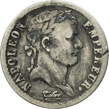 Moneta, Francia, Napoléon I, 1/2 Franc, 1812, Paris, MB+, Argento, KM:691.1
