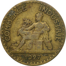 Coin, France, Chambre de commerce, 50 Centimes, 1927, Paris, VF(30-35)