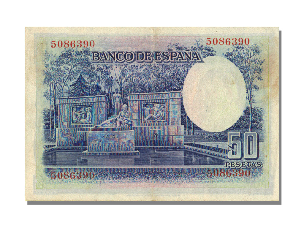Spain, 50 Pesetas, 1935, AU(55-58)