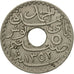 Coin, Tunisia, Ahmad Pasha Bey, 5 Centimes, 1933, Paris, EF(40-45)