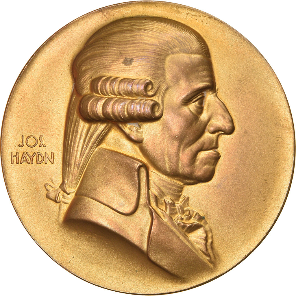 Austria, Medal, Musique, Joseph Haydn, Arts & Culture, Hartig, AU(55-58), Bronze