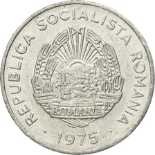 Coin, Romania, 15 Bani, 1975, AU(50-53), Aluminum, KM:93a