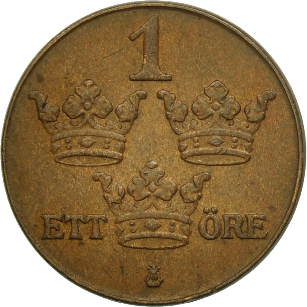 Coin, Sweden, Gustaf V, Ore, 1941, EF(40-45), Bronze, KM:777.2