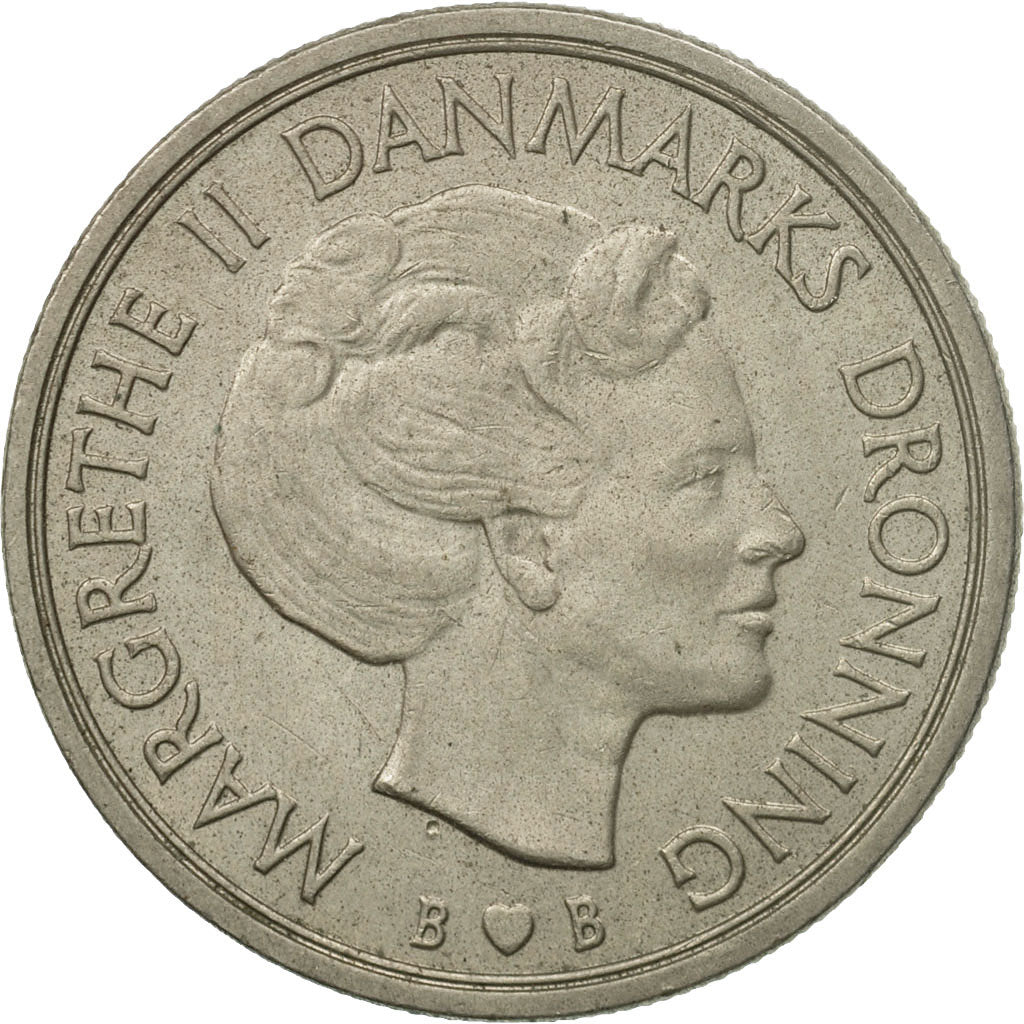 Coin, Denmark, Margrethe II, 5 Kroner, 1979, Copenhagen, EF(40-45)