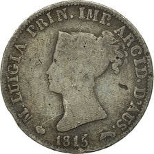 Monnaie, États italiens, PARMA, Maria Luigia, 5 Soldi, 1815, Parma, TB+
