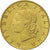 Moneta, Włochy, 20 Lire, 1976, Rome, AU(50-53), Aluminium-Brąz, KM:97.2