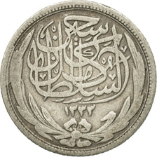 Coin, Egypt, Hussein Kamil, 2 Piastres, 1916, EF(40-45), Silver, KM:317.1