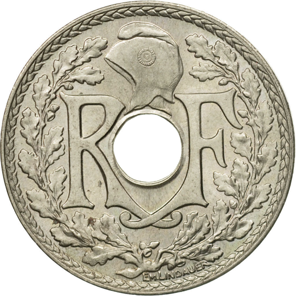 Coin, France, Lindauer, 10 Centimes, 1939, Paris, AU(55-58), Nickel-Bronze