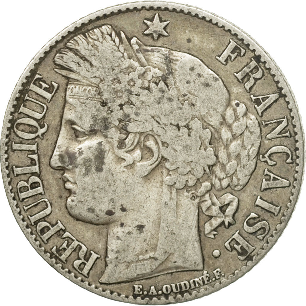 Münze, Frankreich, Cérès, Franc, 1895, Paris, SGE+, Silber, KM:822.1, Le