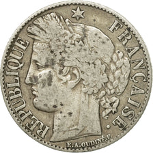 Münze, Frankreich, Cérès, Franc, 1895, Paris, SGE+, Silber, KM:822.1, Le