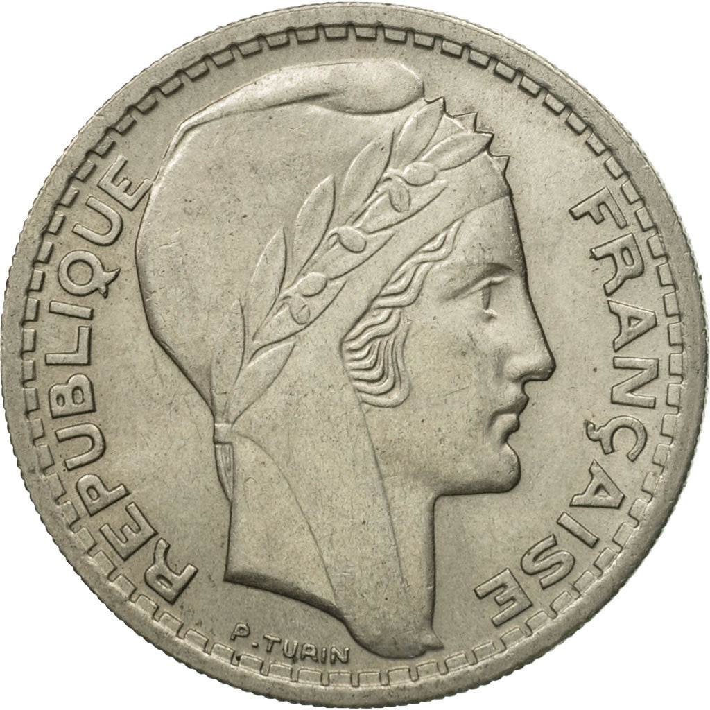 Coin, France, Turin, 10 Francs, 1947, Beaumont - Le Roger, MS(60-62)