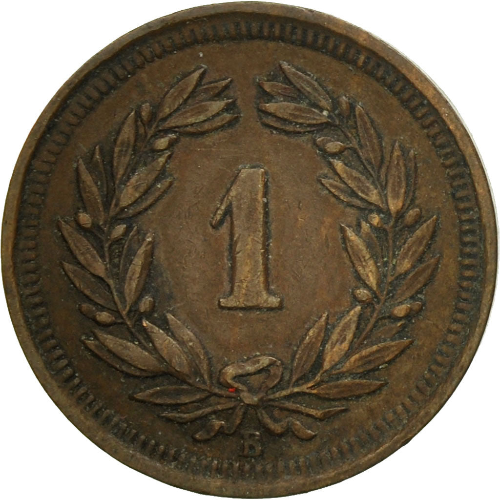 Moneta, Szwajcaria, Rappen, 1929, Bern, EF(40-45), Bronze, KM:3.2