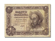Spain, 1 Peseta, 1951, 1951-11-19, VF(20-25), R
