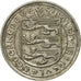 Moneta, Guernsey, Elizabeth II, 10 Pence, 1977, Heaton, VF(20-25)