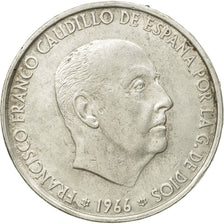 Coin, Spain, Caudillo and regent, 100 Pesetas, 1966, Madrid, EF(40-45), Silver