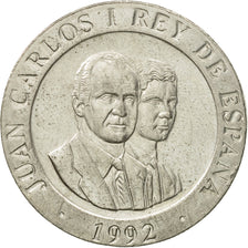 Moneda, España, Juan Carlos I, 200 Pesetas, 1992, MBC+, Cobre - níquel, KM:910