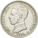 Coin, Spain, Alfonso XIII, Peseta, 1903, Madrid, EF(40-45), Silver, KM:721