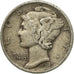 Moneta, Stati Uniti, Mercury Dime, Dime, 1943, U.S. Mint, Philadelphia, BB