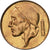 Moneta, Belgia, Baudouin I, 50 Centimes, 1980, MS(63), Bronze, KM:149.1