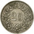 Monnaie, Suisse, 20 Rappen, 1943, Bern, TB+, Copper-nickel, KM:29a