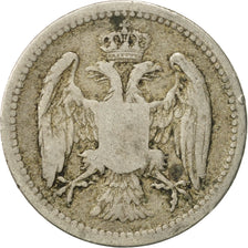 Moneta, Serbia, Milan I, 10 Para, 1884, F(12-15), Miedź-Nikiel, KM:19