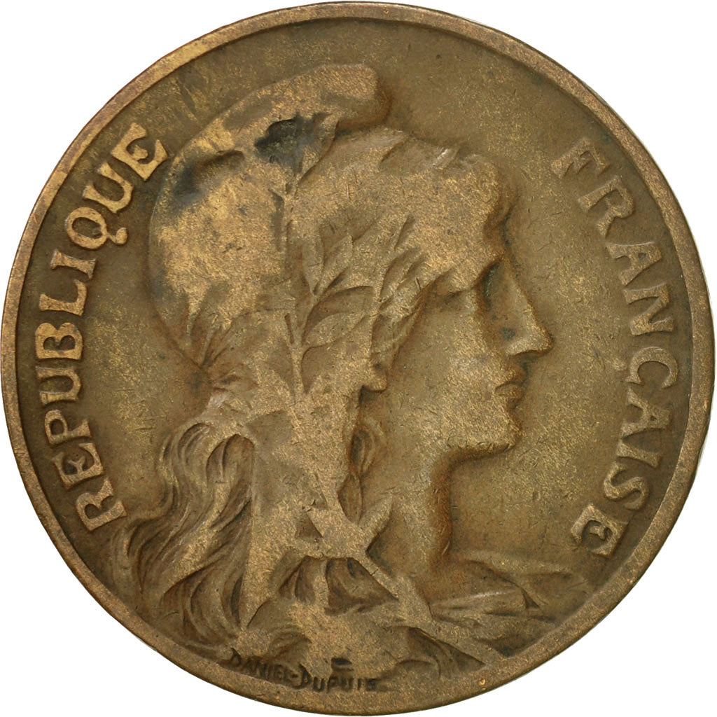 Coin, France, Dupuis, 10 Centimes, 1911, Paris, EF(40-45), Bronze, KM:843