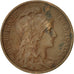 Moneta, Francia, Dupuis, 5 Centimes, 1917, Paris, MB+, Bronzo, KM:842, Le