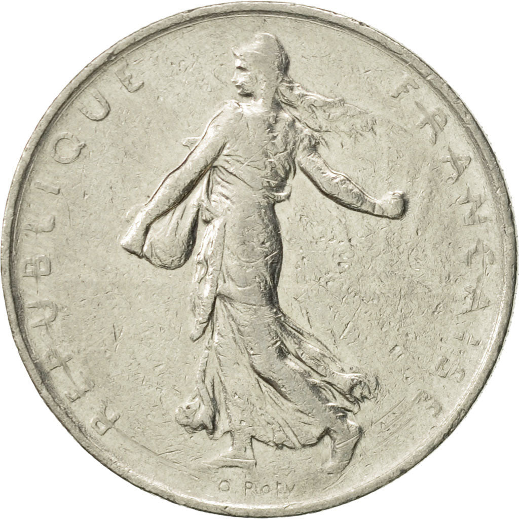 Coin, France, Semeuse, Franc, 1970, Paris, EF(40-45), Nickel, KM:925.1, Le